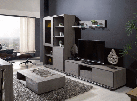 Modular en madera maciza de roble